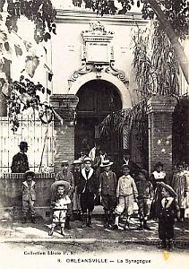 Orleansville - La Synagogue en 1915